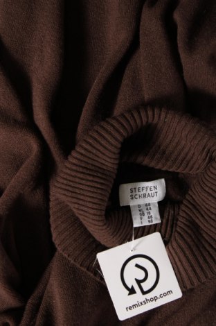 Γυναικείο πουλόβερ Steffen Schraut, Μέγεθος XL, Χρώμα Καφέ, Τιμή 15,74 €
