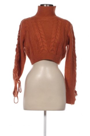 Дамски пуловер Tally Weijl, Размер S, Цвят Кафяв, Цена 8,70 лв.