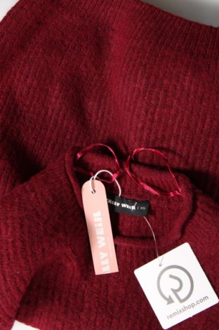 Γυναικείο πουλόβερ Tally Weijl, Μέγεθος XS, Χρώμα Κόκκινο, Τιμή 6,88 €