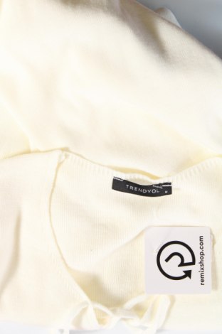 Pulover de femei Trendyol, Mărime M, Culoare Ecru, Preț 23,85 Lei