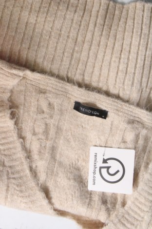 Дамски пуловер Trendyol, Размер M, Цвят Бежов, Цена 7,54 лв.