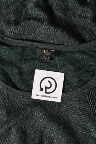 Γυναικείο πουλόβερ Un Deux Trois, Μέγεθος M, Χρώμα Πράσινο, Τιμή 13,07 €