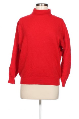 Γυναικείο πουλόβερ United Colors Of Benetton, Μέγεθος XL, Χρώμα Κόκκινο, Τιμή 11,12 €