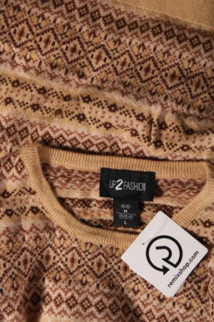 Damski sweter Up 2 Fashion, Rozmiar M, Kolor Beżowy, Cena 27,83 zł