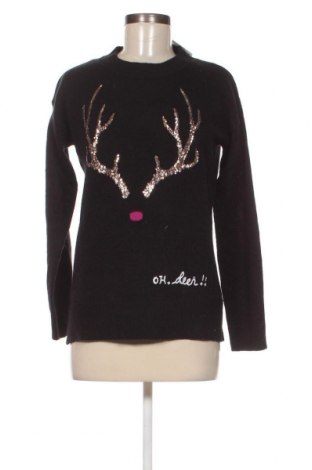 Γυναικείο πουλόβερ Up 2 Fashion, Μέγεθος S, Χρώμα Μαύρο, Τιμή 5,38 €