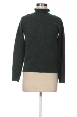 Дамски пуловер VILA, Размер XS, Цвят Зелен, Цена 8,20 лв.