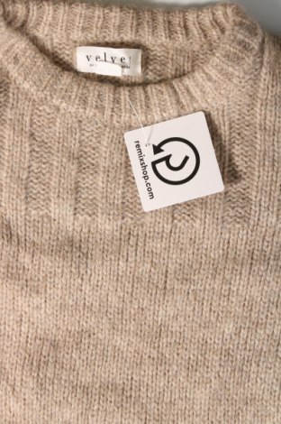 Γυναικείο πουλόβερ Velvet, Μέγεθος S, Χρώμα  Μπέζ, Τιμή 6,26 €