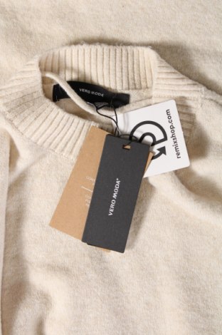 Дамски пуловер Vero Moda, Размер M, Цвят Бежов, Цена 14,58 лв.
