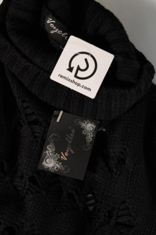 Γυναικείο πουλόβερ Voyelles, Μέγεθος L, Χρώμα Μαύρο, Τιμή 5,74 €