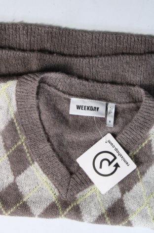 Дамски пуловер Weekday, Размер S, Цвят Сив, Цена 7,80 лв.
