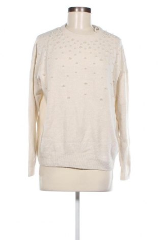 Дамски пуловер Yessica, Размер M, Цвят Екрю, Цена 13,05 лв.