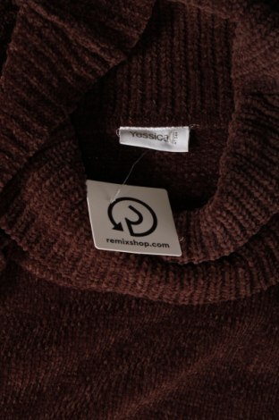 Дамски пуловер Yessica, Размер M, Цвят Кафяв, Цена 8,70 лв.