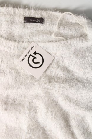 Γυναικείο πουλόβερ Yessica, Μέγεθος M, Χρώμα Λευκό, Τιμή 4,49 €