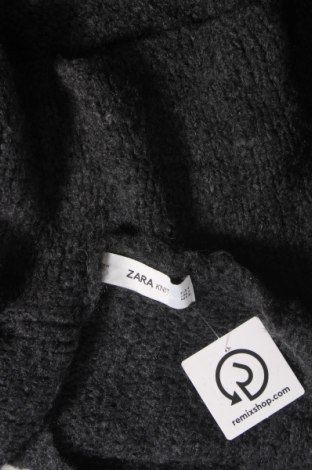 Дамски пуловер Zara, Размер M, Цвят Сив, Цена 9,80 лв.