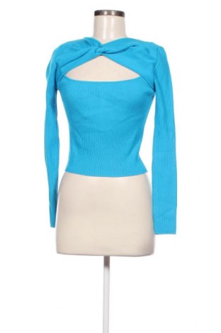Дамски пуловер Zara, Размер M, Цвят Син, Цена 6,27 лв.