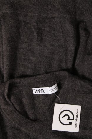 Дамски пуловер Zara, Размер M, Цвят Сив, Цена 9,60 лв.