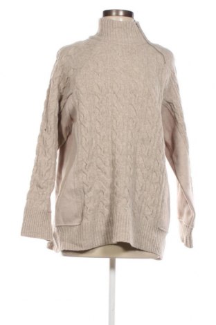 Pulover de femei Zara, Mărime M, Culoare Bej, Preț 19,74 Lei