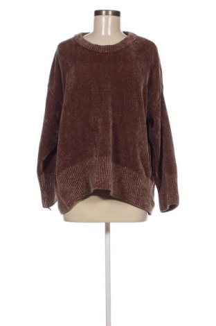 Дамски пуловер Zara Knitwear, Размер S, Цвят Кафяв, Цена 9,80 лв.