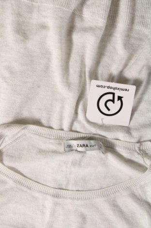 Γυναικείο πουλόβερ Zara Knitwear, Μέγεθος L, Χρώμα Γκρί, Τιμή 16,04 €