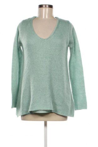 Дамски пуловер Zara Knitwear, Размер M, Цвят Зелен, Цена 9,80 лв.