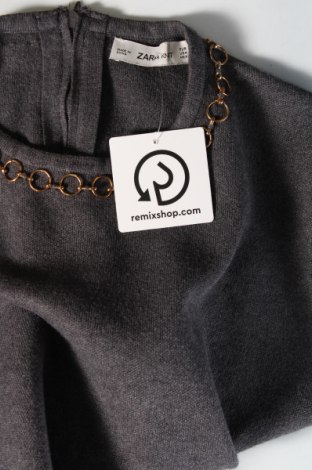 Damenpullover Zara Knitwear, Größe M, Farbe Grau, Preis 8,18 €