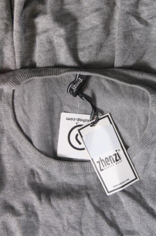 Γυναικείο πουλόβερ Zhenzi, Μέγεθος L, Χρώμα Γκρί, Τιμή 3,70 €