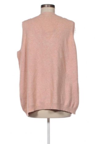 Γυναικείο πουλόβερ Zizzi, Μέγεθος 3XL, Χρώμα Ρόζ , Τιμή 16,82 €