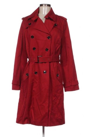 Damen Trench Coat David Lawrence, Größe L, Farbe Rot, Preis € 35,31