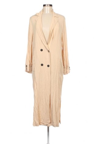 Дамски шлифер Zara Trafaluc, Размер S, Цвят Бежов, Цена 10,35 лв.