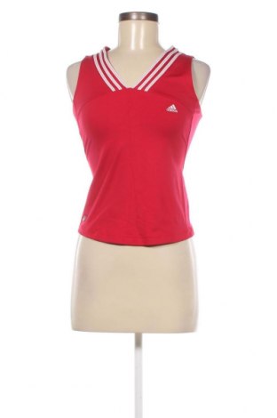 Γυναίκειο αθλητικό τοπ Adidas, Μέγεθος M, Χρώμα Κόκκινο, Τιμή 28,26 €