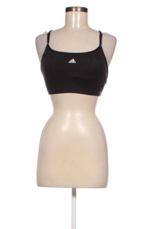 Damen Sporttop Adidas, Größe S, Farbe Schwarz, Preis 13,92 €