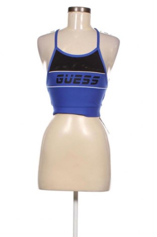 Γυναίκειο αθλητικό τοπ Guess, Μέγεθος S, Χρώμα Μπλέ, Τιμή 28,68 €