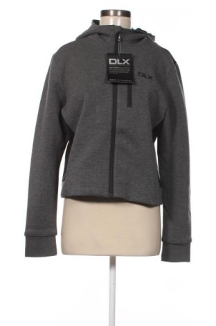 Γυναικείο φούτερ DLX, Μέγεθος XL, Χρώμα Γκρί, Τιμή 17,35 €
