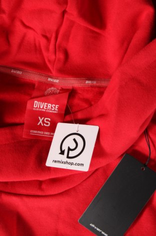 Γυναικείο φούτερ Diverse, Μέγεθος XS, Χρώμα Κόκκινο, Τιμή 9,72 €