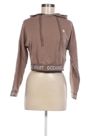 Γυναικείο φούτερ Oceans Apart, Μέγεθος XS, Χρώμα Καφέ, Τιμή 12,83 €
