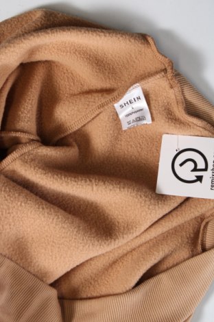 Γυναικείο φούτερ SHEIN, Μέγεθος L, Χρώμα  Μπέζ, Τιμή 17,94 €