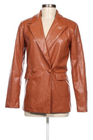 Dámska kožená bunda , Veľkosť M, Farba Hnedá, Cena  16,29 €