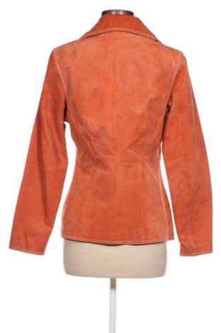 Γυναικείο δερμάτινο μπουφάν, Μέγεθος M, Χρώμα Πορτοκαλί, Τιμή 54,73 €