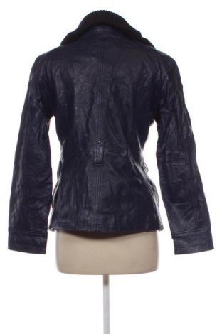 Damen Lederjacke, Größe S, Farbe Blau, Preis € 14,89