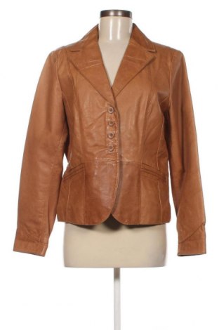 Dámska kožená bunda , Veľkosť M, Farba Hnedá, Cena  36,12 €