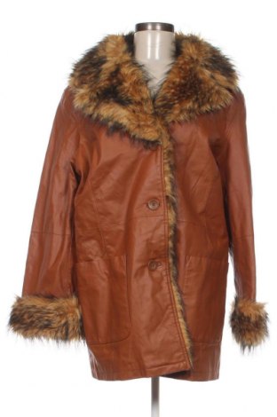 Dámska kožená bunda , Veľkosť XL, Farba Hnedá, Cena  43,68 €