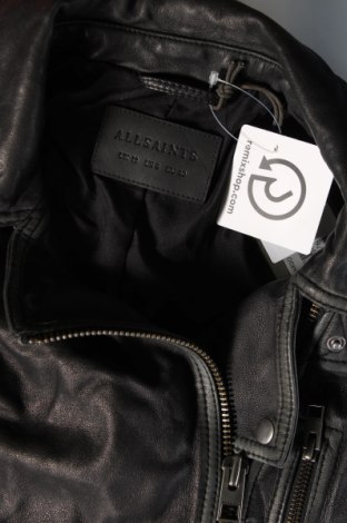 Γυναικείο δερμάτινο μπουφάν AllSaints, Μέγεθος M, Χρώμα Μαύρο, Τιμή 266,81 €