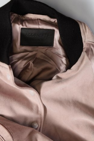 Dámská kožená bunda  AllSaints, Velikost XS, Barva Béžová, Cena  6 001,00 Kč