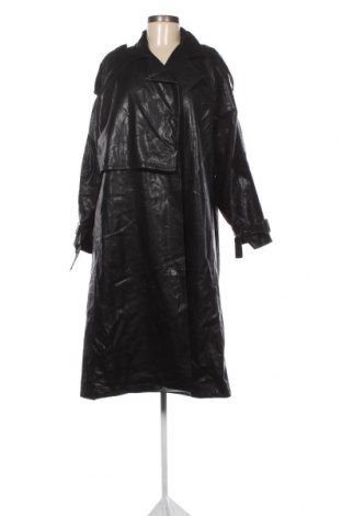 Дамско кожено яке Answear, Размер S, Цвят Черен, Цена 47,40 лв.