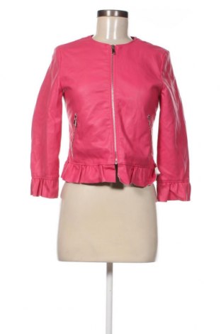 Dámská kožená bunda  Kilky, Velikost M, Barva Růžová, Cena  781,00 Kč