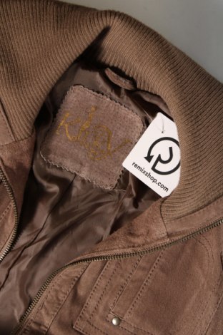 Dámska kožená bunda  Kilky, Veľkosť S, Farba Béžová, Cena  36,12 €