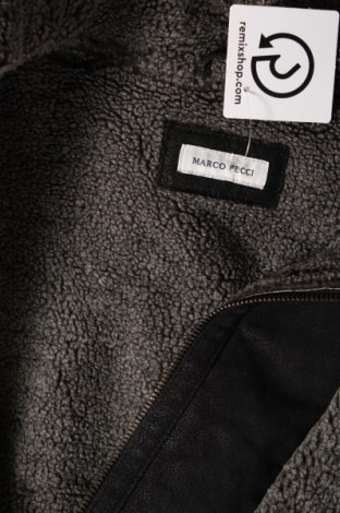 Γυναικείο δερμάτινο μπουφάν Marco Pecci, Μέγεθος XL, Χρώμα Μαύρο, Τιμή 19,86 €
