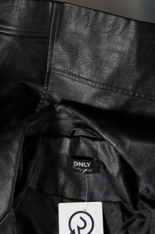 Dámská kožená bunda  ONLY, Velikost XL, Barva Černá, Cena  950,00 Kč