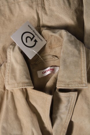 Dámska kožená bunda  Orsay, Veľkosť M, Farba Béžová, Cena  6,45 €