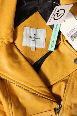 Dámská kožená bunda  Pepe Jeans, Velikost M, Barva Žlutá, Cena  5 250,00 Kč